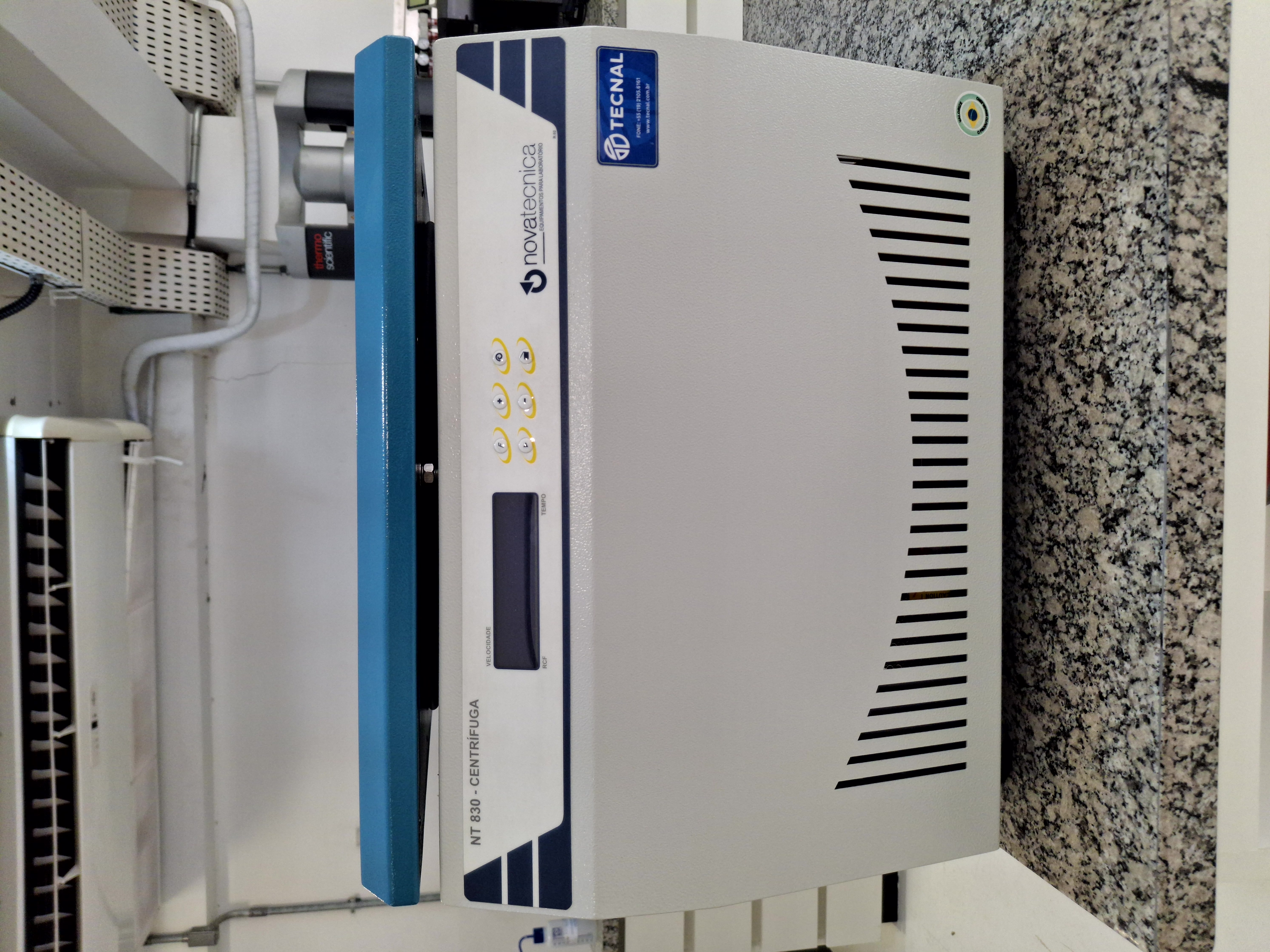 Centrífugas Ultra Speed com refrigeração NT 830 e 835