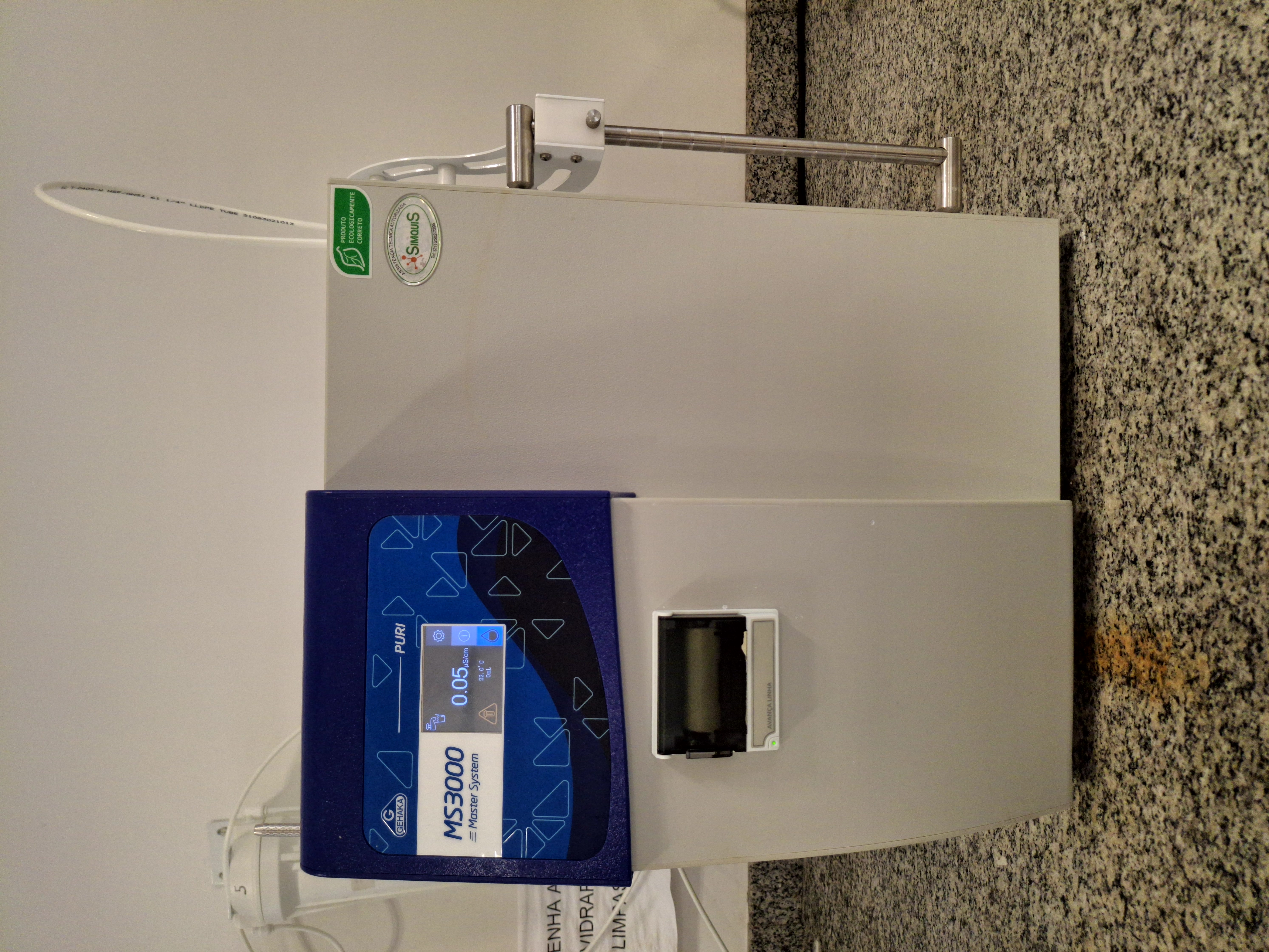 Ultrapurificador MASTER SYSTEM MS3000